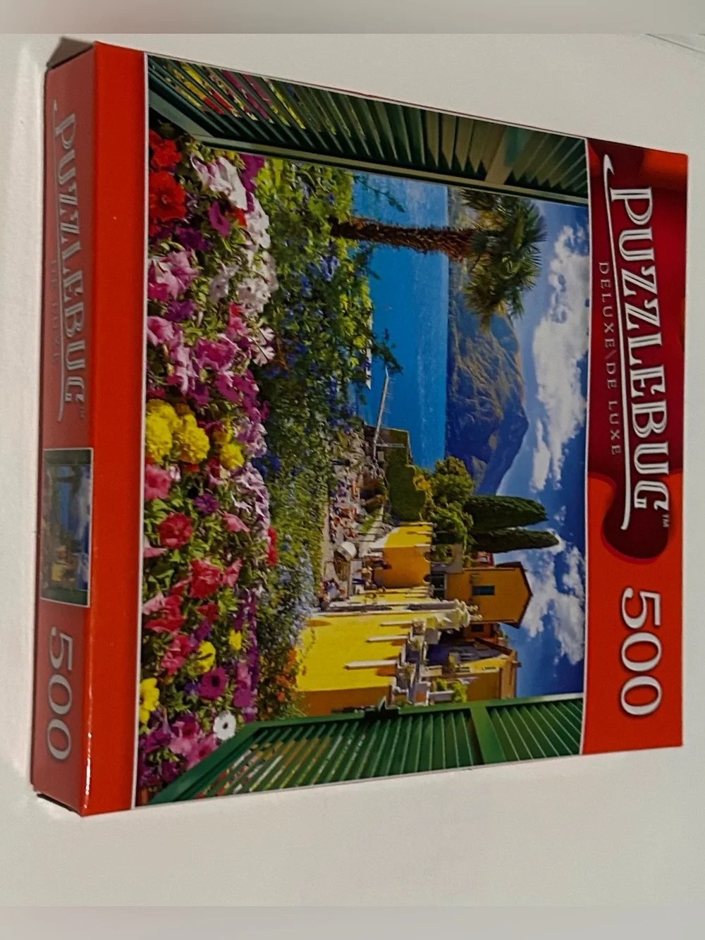 New “Picturesque Village of Varenna, Italy” 500 Pieces 18” x 14” Puzzlebug